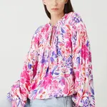 Halenka Medicine dámská, bílá barva, vzorovaná