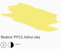 Olejová barva Umton 20ml – 0084 Nikl žlutý