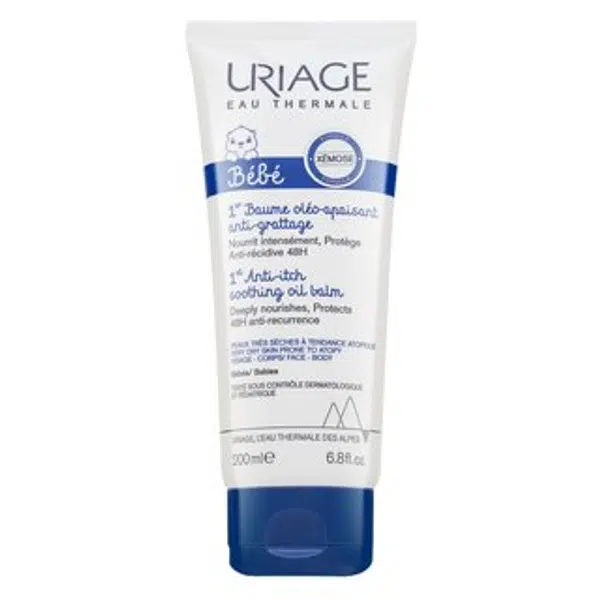 Uriage Bébé 1st Anti-Itch Soothing Oil Balm zklidňující emulze pro děti 200 ml