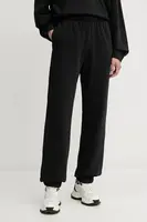 Bavlněné tepláky Pinko dámské, černá barva, 105508 A2RB