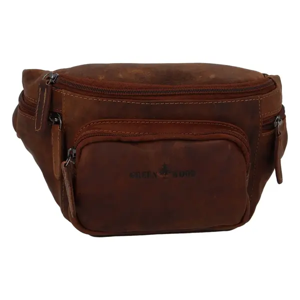 Pánská kožená ledvinka santal - Greenwood Olefir