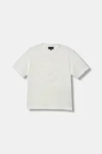 Dětské bavlněné tričko Emporio Armani