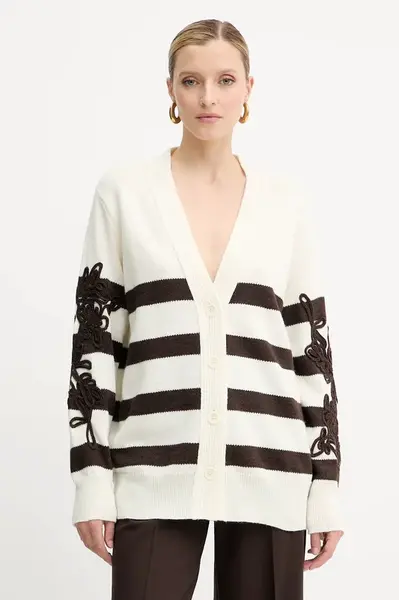 Kardigan s příměsí vlny Ermanno Firenze