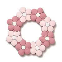 Flower Silicone Focal Beads