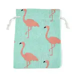 Polycotton(Polyester Cotton) Packing Pouches Drawstring Bags