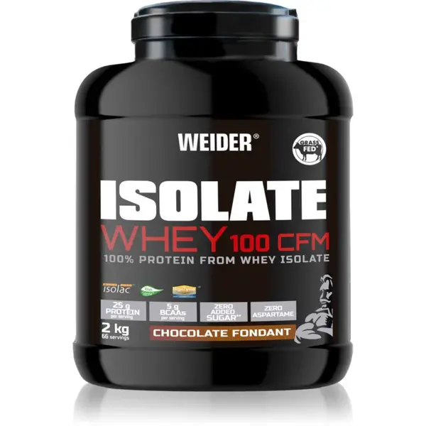 Weider Isolate Whey 100 CFM syrovátkový izolát příchuť Chocolate Fondant 2000 g