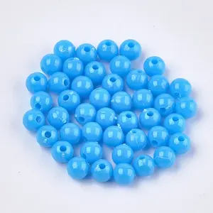 Opaque Plastic Beads