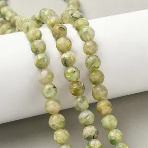 Dyed Natural Dolomite Beads Strands