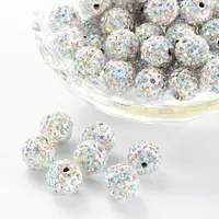 Pave Disco Ball Beads