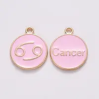 Alloy Enamel Pendants