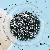 Glass Rhinestone Flat Back Cabochons