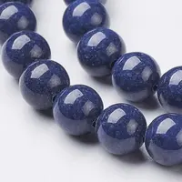 Natural Mashan Jade Round Beads Strands
