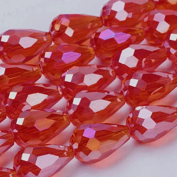 Electroplate Glass Beads Strands