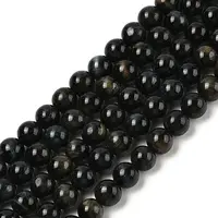 Grade AB Natural Tiger Eye Beads Strands