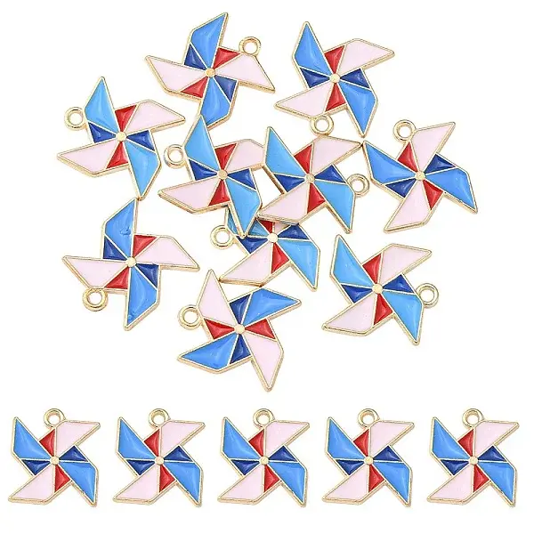 Alloy Enamel Pendants