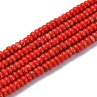 Synthetic Imperial Jasper Dyed Beads Strands