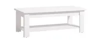 Konferenční stolek cordelia - bílá