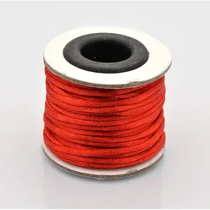 Macrame Rattail Chinese Knot Making Cords Round Nylon Braided String Threads