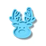 DIY Christmas Reindeer Head Pendant Silicone Molds