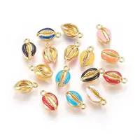 Alloy Enamel Pendants