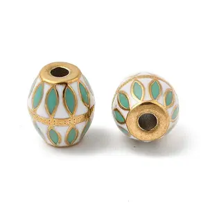 304 Stainless Steel Enamel Beads