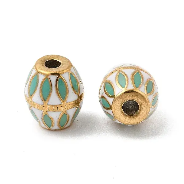 304 Stainless Steel Enamel Beads