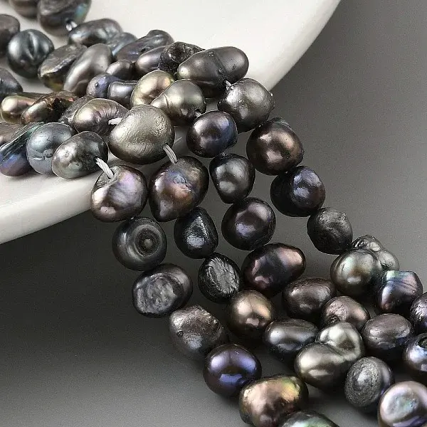 Dyed Natural Cultured Freshwater Pearl Beads Strands