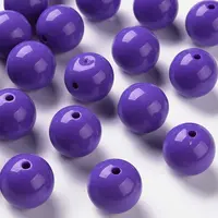 Opaque Acrylic Beads