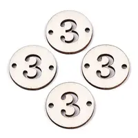 Unfinished Natural Poplar Wood Links Connectors