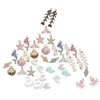 Alloy Enamel Pendants