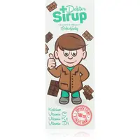 Doktor Sirup kalciový sirup pro podporu zdraví kostí a zubů příchuť Chocolate 100 ml