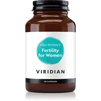 Viridian Nutrition High Potency Fertility for Women vegetariánské kapsle pro podporu plodnosti 60 cps