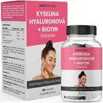 Movit Energy Kyselina hyaluronová + Biotin PREMIUM tobolky pro udržení normálního stavu pokožky a zdravé vlasy 60 cps