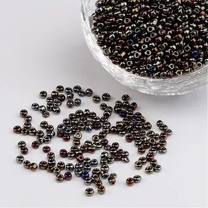 12/0 Iris Round Glass Seed Beads