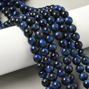 Grade B Natural Tiger Eye Beads Strands