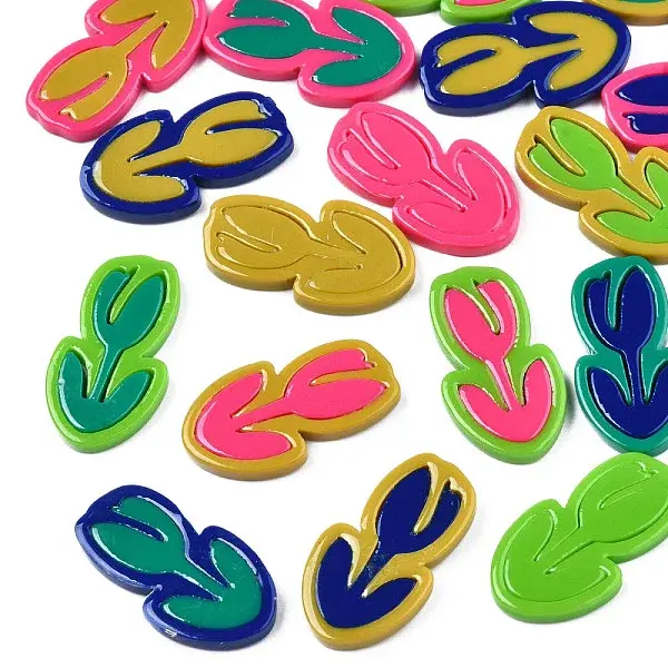 Opaque Cellulose Acetate(Resin) Cabochons