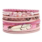 PU Leather Multi-strand Bracelets