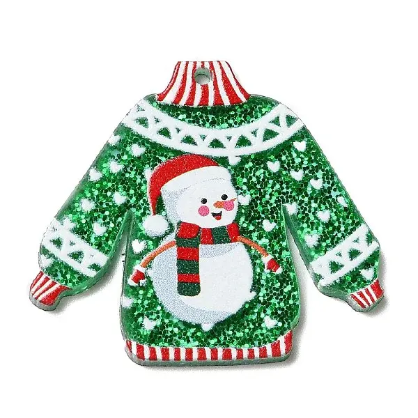 Christmas Themed Acrylic Pendants