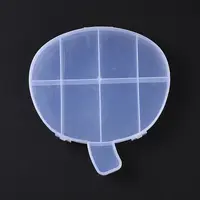 9 Grids Transparent Plastic Box