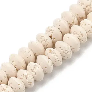 Synthetic Lava Rock Beads Strands