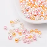 Barely Pink Mix Pearlized Glass Pearl Beads