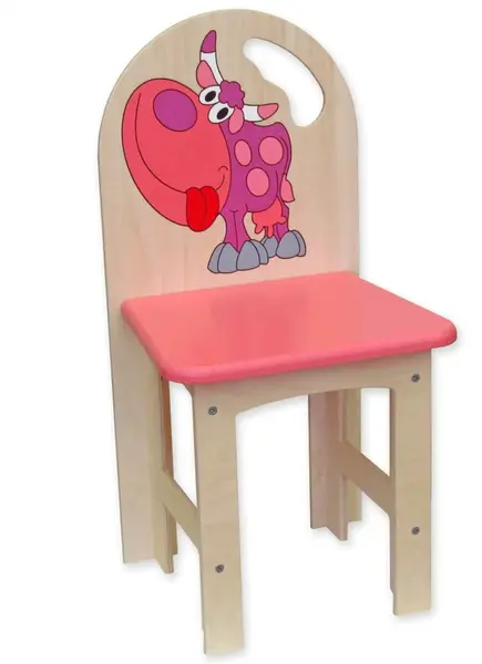 Dětská židlička kravička