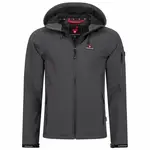 HOHENHORN ALTUS Pánská softshellová bunda, tmavě šedá, velikost XXXL