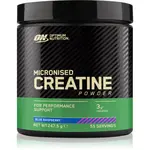 Optimum Nutrition Micronised Creatine Powder podpora športového výkonu príchuť Blue Raspberry 247.5 g
