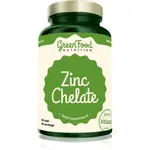 GreenFood Nutrition Zinc Chelate kapsuly na podporu imunitného systému, pre krásnu pleť a nechty 108 g