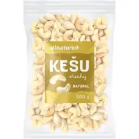 Allnature Kešu orechy orechy natural 500 g