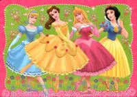 Dětské prostírání princezny