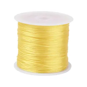 Flat Elastic Crystal String