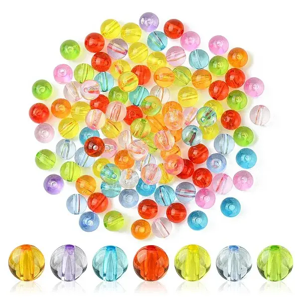 Transparent Acrylic Beads