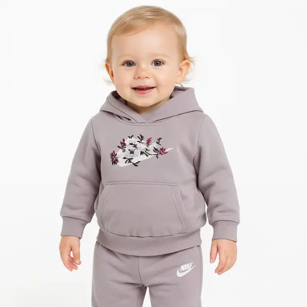 Nike kids po hoodie jogger ft pant set 24m